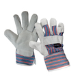 Safe Handler Economy Work Leather Safety Gloves, OSFM, PK3 SH-ES-WP-736B